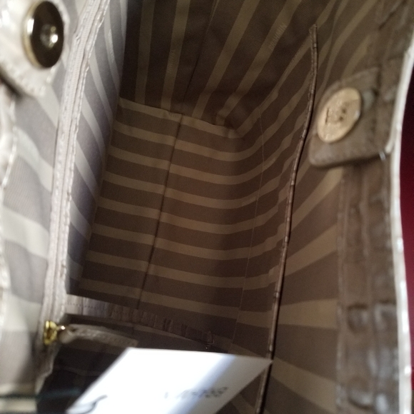 Brahmin Jayden Tote Warm Grey La Scala Set NWT - Picture 8 of 16